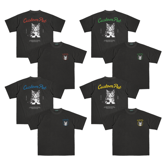 "CUSTOMIZATION #4" BLACK / MEDIUM FIT