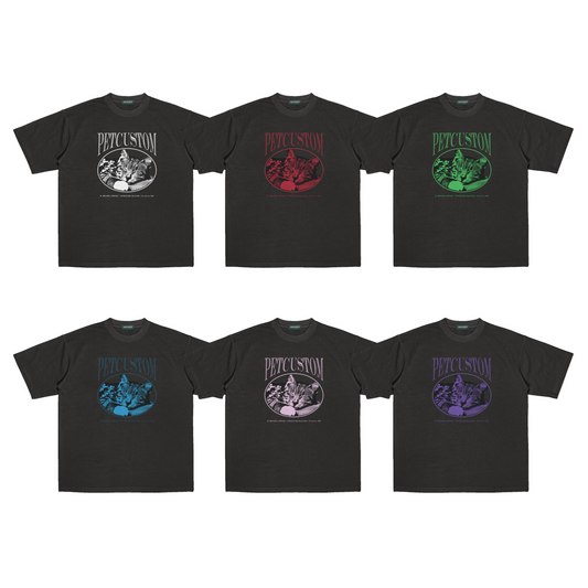 "CUSTOMIZATION #2" BLACK / OVERSIZED FIT