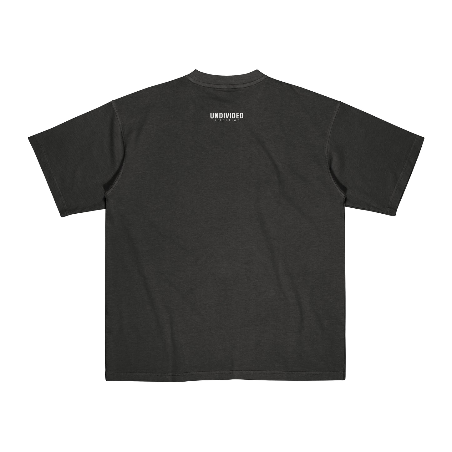 "I LOVE UNDIVIDED ATTENTION" BLACK / MEDIUM FIT