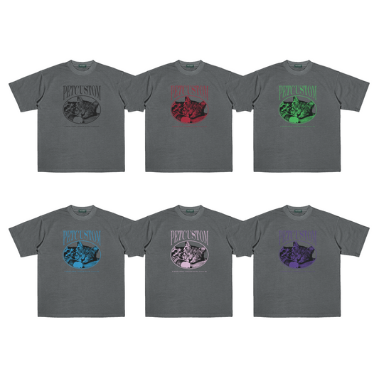 "CUSTOMIZATION #2" GREY / OVERSIZED FIT