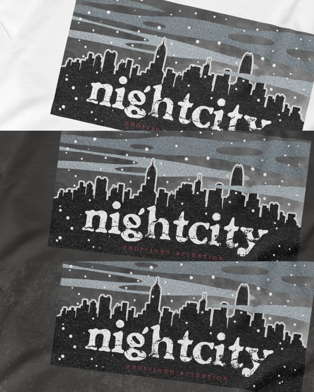 "NIGHT CITY" / LONG SLEEVE T SHIRT