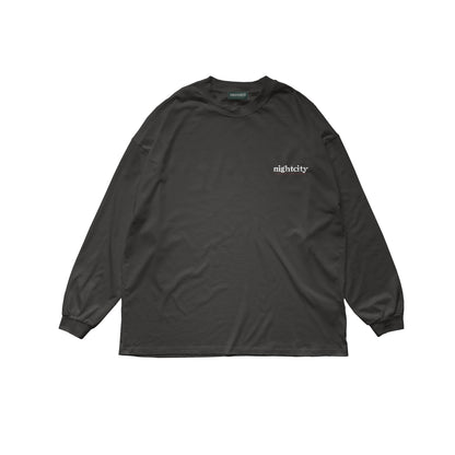 "NIGHT CITY" / LONG SLEEVE T SHIRT