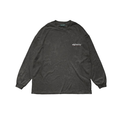 "NIGHT CITY" / LONG SLEEVE T SHIRT