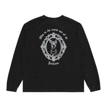 "MAGIC MIRROR #1 - CUSTOMIZATION"  / LONG SLEEVE T SHIRT