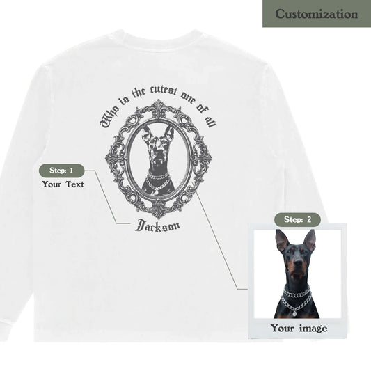 "MAGIC MIRROR #1 - CUSTOMIZATION"  / LONG SLEEVE T SHIRT