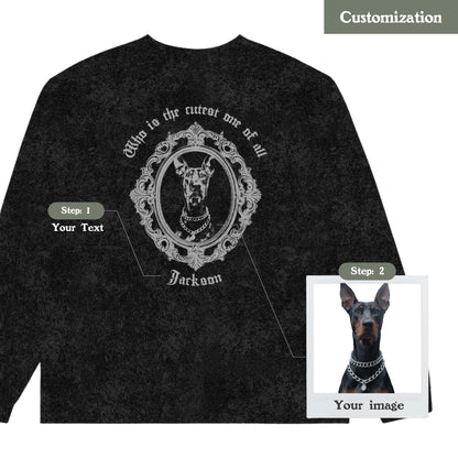 "MAGIC MIRROR #1 - CUSTOMIZATION"  / LONG SLEEVE T SHIRT