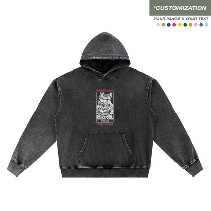 "CUSTOMIZATION #5" BLACK / HOODIES