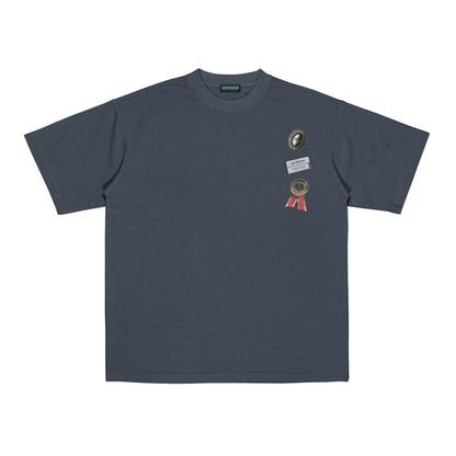 "EMPLOYEE OF THE YEAR" NAVY BLUE / OVERSIZED FIT