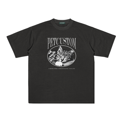 "CUSTOM PET TEE #2" BLACK / MEDIUM FIT